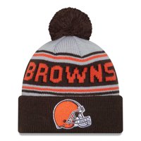 Gorro De Punto Con Puño Y Pompon Marrón De New Era Cleveland Browns