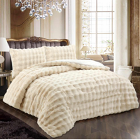 Mundo Shopping - Cobertor Peludo De Felpa Con Chiporro 2 Plazas