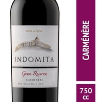 Vino Tinto Carmenere Gran Reserva Botella 750 Ml Indómita