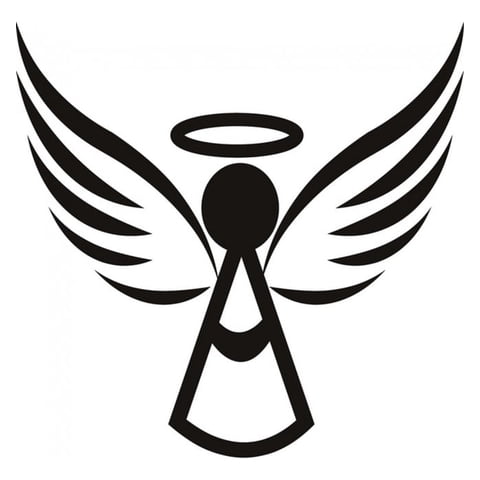 Rienda Libre Graphics - Decomural Christmas Angel Festive Xmas Ws-18672