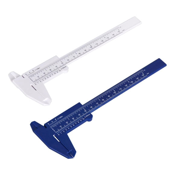 Calibradores Vernier Ultrassist 150 mm 2 piezas Blanco/Azul