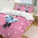 thumbnail image 1 of Minnie MouseCartoon Collection 3-Piece Comforter Set, Personalized Bedding Decor for Kids And Teens Bed Sheets, 1 of 5