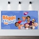 thumbnail image 2 of Pancarta de Cumpleaños Blippi Desmarcar 120x180 cm, 2 of 6