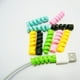 thumbnail image 4 of 10pcs Spiral Cable Protector Desk Set - Organize and Protect Your Earphone and Data Cables with this Wire Winder and Holder - Perfect for Office Use, 4 of 5