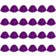 thumbnail image 1 of Pompones Cheerleading CUGBO, 24 unidades, lámina metálica, color morado, 1 of 7