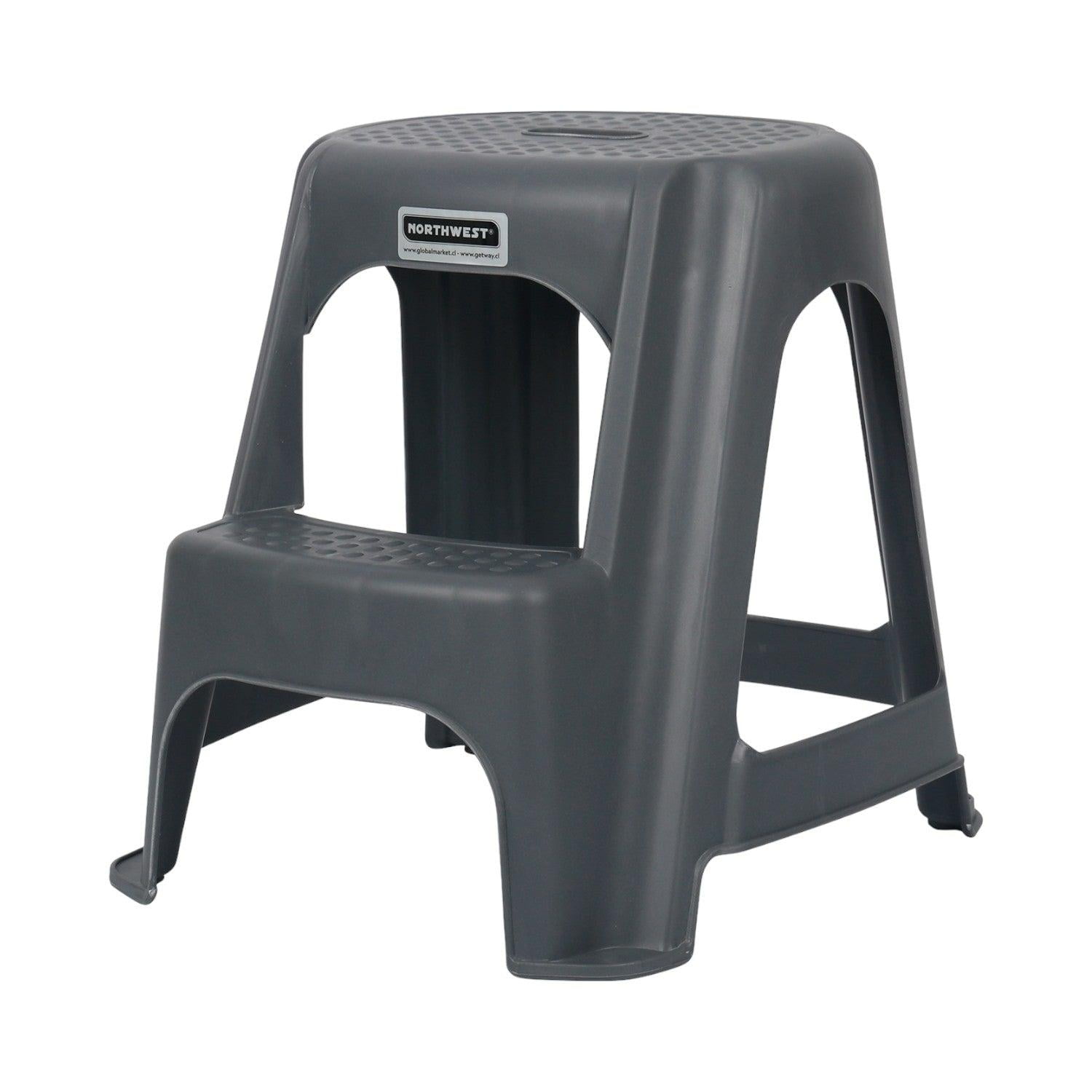 Piso Con Escalón Gris 37x36x35cm Northwest Gris Tamano Unico