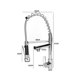 thumbnail image 5 of LLave Cocina Giratoria Monomando Triple Lavaplatos Flexible Plateado, 5 of 5