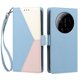 thumbnail image 3 of Funda Cartera Tricolor para Xiaomi 17 Ultra 5G con Ranuras, Azul Claro, 3 of 6