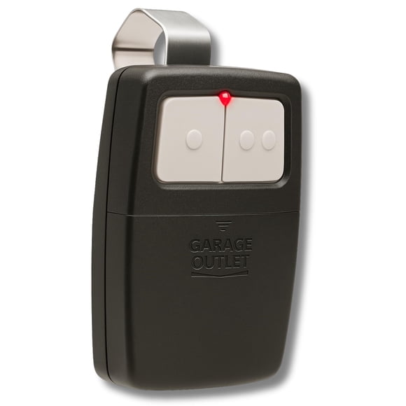 Control remoto universal para abridor de puerta de garaje de 2 botones Garage Outlet
