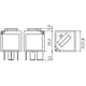 thumbnail image 2 of Minirelé Changeover Bosch 0986332053, 5 pines, 12 V 40/30 A, 2 of 7