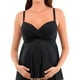 thumbnail image 1 of Tankini básico para embarazada negro, 1 of 4