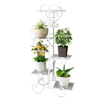 Crusec - Soporte De 5 Niveles Para Macetas Plantas Decorativo