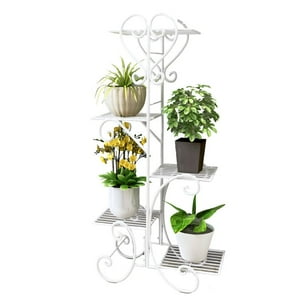 Crusec - Soporte De 5 Niveles Para Macetas Plantas Decorativo