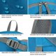 thumbnail image 4 of Mochila FENGDONG 35L Plegable Impermeable Azul, 4 of 6
