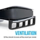 thumbnail image 4 of Patines Glistco con soporte horizontal para PS5 Slim con disco, color negro, 4 of 9