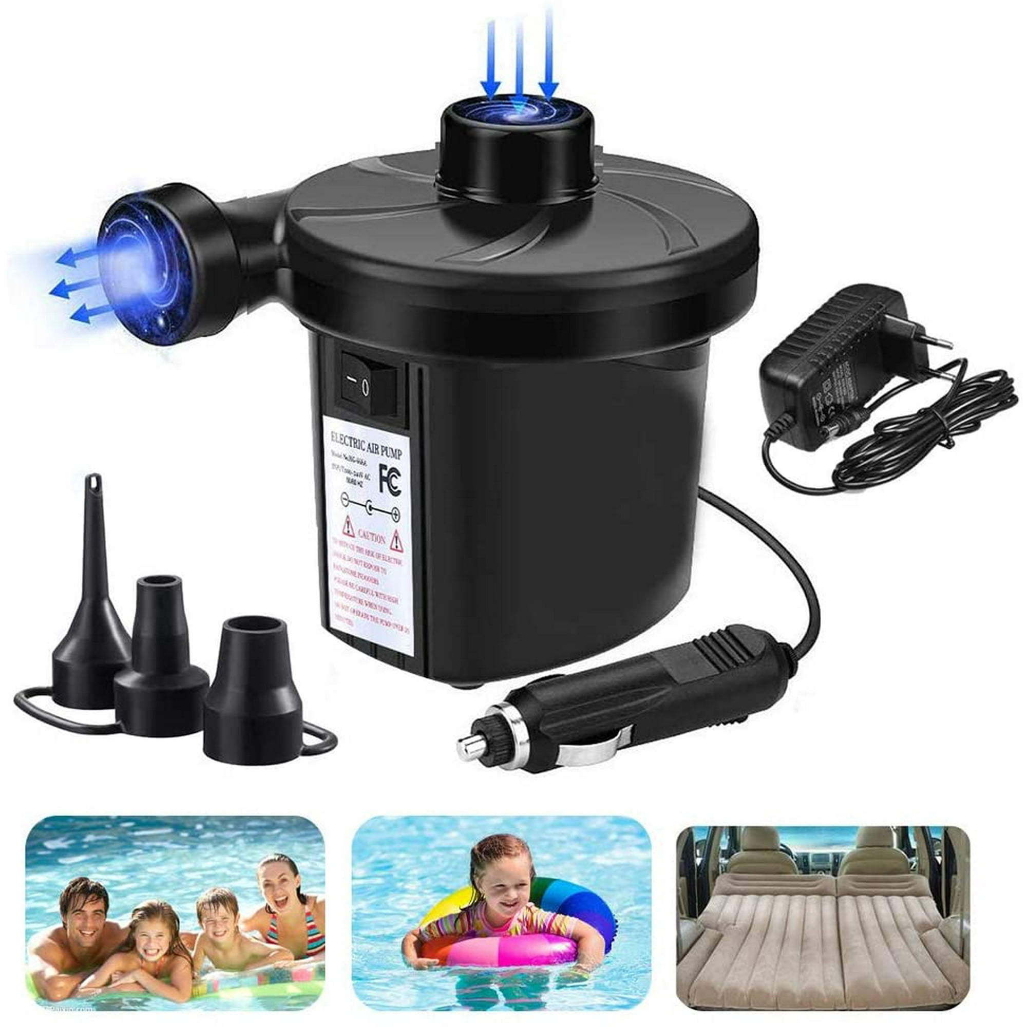 Movi - Inflador Eléctrico Con Conexión Auto 12 V.