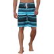 thumbnail image 5 of INSPIRE CHIC Pantalones Cortos de Playa con Cordón para Hombre con Rayas Impresas y Bloque de Color 28 Azul, 5 of 5