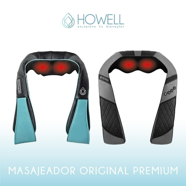 Masajeador De Cuello Espalda Howell Cervical V4 Celeste Lider