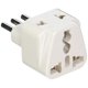 thumbnail image 1 of Adaptador de enchufe Ckitze BA-12-3P con conexión a tierra universal tipo L, paquete de 3, 1 of 2