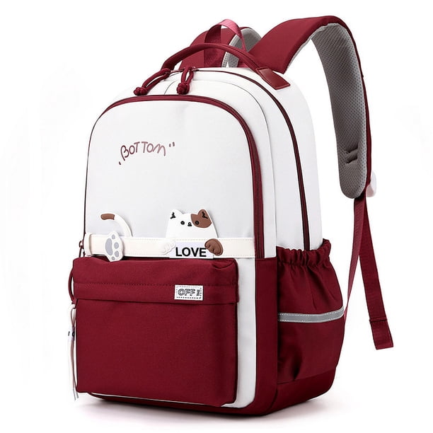 Girls School Bags for Teenagers Middle Student Primary School Backpack Nylon Cute Cartoon Korean Bagpack
