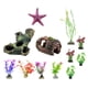 thumbnail image 3 of 12 Unids/set Adorno De Acuario De Resina Planta Artificial Accesorios Para Tanque De Peces, 3 of 5