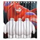 thumbnail image 1 of Cortina de ducha de Big Hero Baymax, juego de cortinas de baño con ganchos, tamaño 66 x 72 pulgadas, 1 of 3