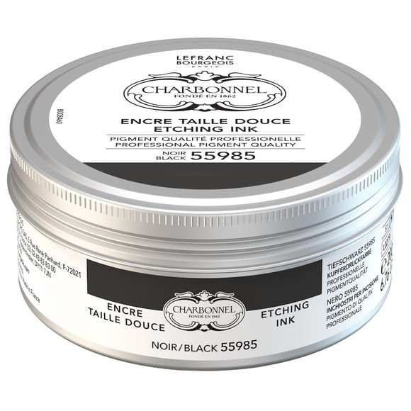 Tinta para Grabado Lefranc Bourgeois Charbonnel Negro 200 ml