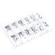thumbnail image 2 of Tamaño de acero inoxidable clasificado 12 para vidrios de anteojos Reloj reparación de tornillos, 2 of 3