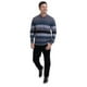 thumbnail image 3 of Polera Piqué Listada Gris, 3 of 4