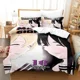 thumbnail image 1 of Magical Girl Site Bedding Set Bed Set Aldult Kid Bedroom Duvet cover Sets Kawaii Bed Sheet Set Bed Sheets, 1 of 5