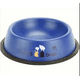 thumbnail image 1 of Plato Mascota Perro Gato Comedero Metal 17 Cm Azul, 1 of 1