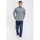 thumbnail image 3 of Sweater Tejido Frisado Hombre Cuello Subido Excelente Calidad 7191, 3 of 4