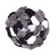 thumbnail image 4 of Pom Pom Hilo Grueso Brazo Tejer Almohada Manta Alfombra Hacer Tejido A Mano Guirnalda Blanco Negro Gris, 4 of 5