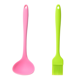 thumbnail image 1 of Juego de 2 utensilios de cocina de silicona antiadherentes, resistentes al calor y saludables., 1 of 5