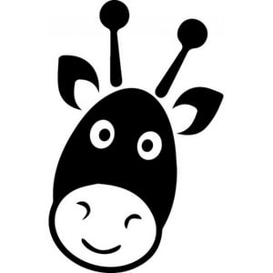 Rienda Libre Graphics - Decomural Cartoon Gazelle Childrens Ws-32935