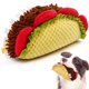 thumbnail image 1 of Juguete para perro PrimePets Taco de peluche chirriante, 1 of 7