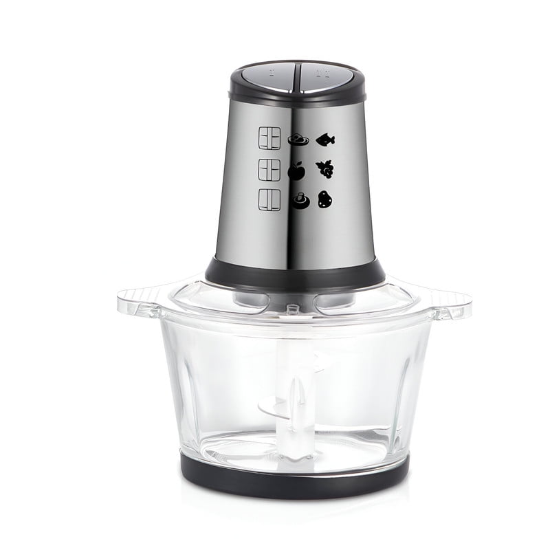 Genérico - Procesador Alimentos 2l Picadora Carne Acero Inoxidable Lau