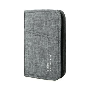 Bagsmart Porta Documentos De Viaje Lax Con Bloqueo Rfid Gris