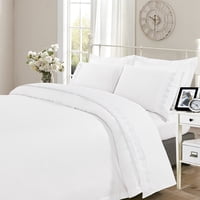 Hebra - Juego Sabana Broderie Alicante 1.5 P Blanco