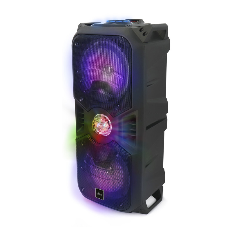 Mlab - Karaoke Portatil Con Microfono Y Bateria Recargable Negro