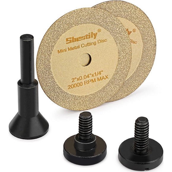 Rueda de corte de diamante Sbestily, amoladora troqueladora de 5 cm