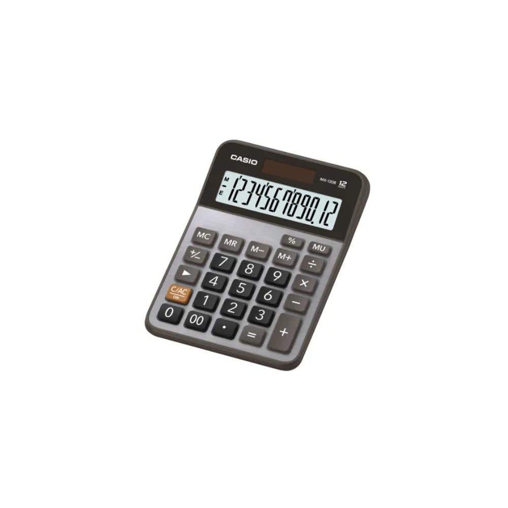 Calculadora De Escritorio Casio Mx-120b Negra