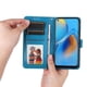 thumbnail image 5 of Funda tipo cartera FOXDOCK para OPPO A95 4G , diseño girasol en relieve, cuero PU, cierre magnético, soporte y tarjetero, 5 of 5