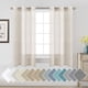 thumbnail image 1 of Cortinas H.VERSAILTEX de lino semitransparente, 2 paneles, 94 x 160 cm, color natural, 1 of 8