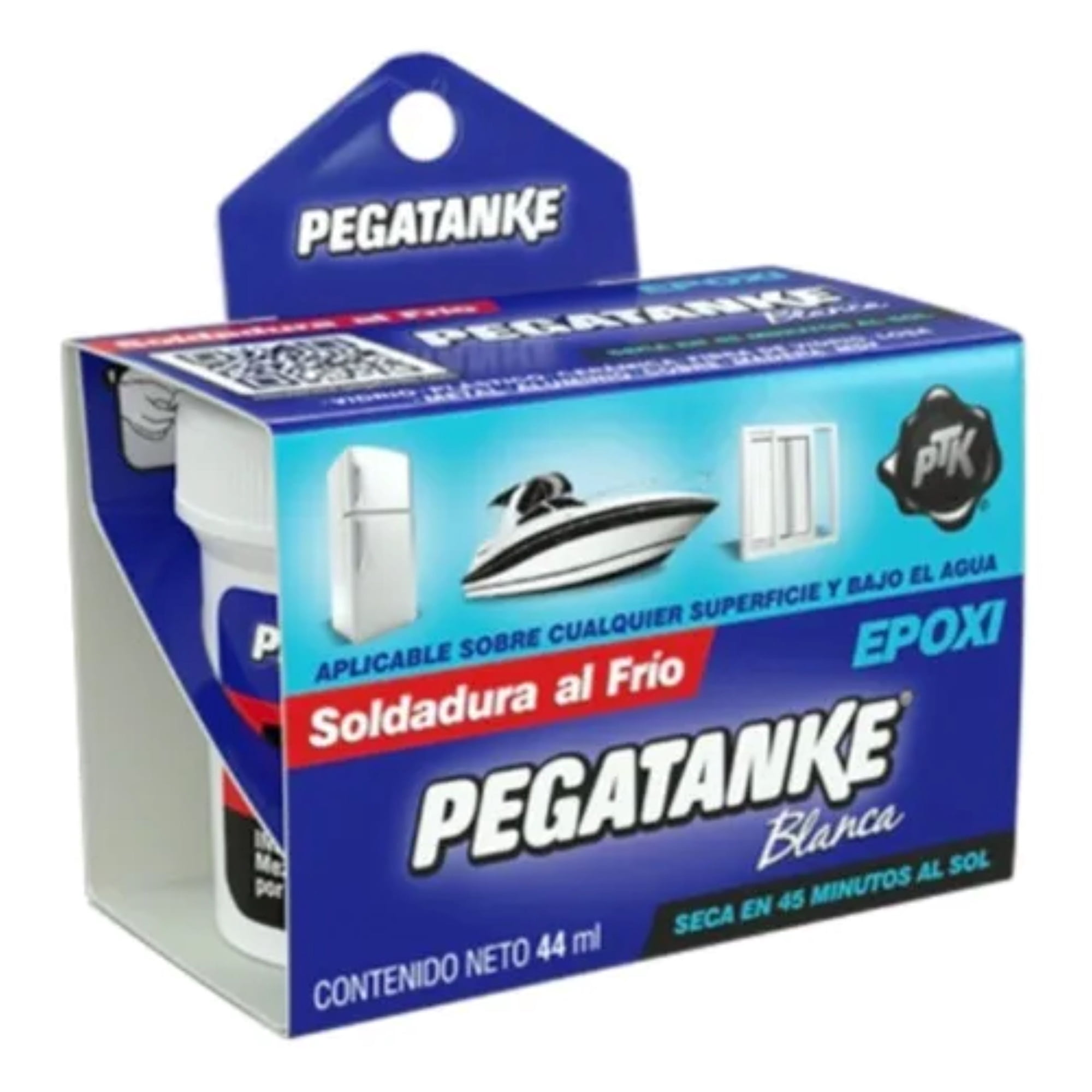 Metalfer - Pegatanke Soldadura Epoxica Color Blanco