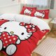 thumbnail image 1 of Hello Kitty 3-Piece Twin Bed Set - Includes 1 Single Comforter And 2 Pillowcases Bedding - Fade Resistant Microfiber - Hello Kitty, 1 of 4