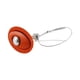 thumbnail image 2 of Kit de reparación de neumáticos con tapón para pared lateral, construcción de metal portátil, fácil instalación, herramienta de emergencia confiable, Naranja, 2 of 5