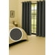 thumbnail image 4 of Pack 2 Cortina Engomada Termica Tela Delgada 100% Blackout 140X225 gris 140X225, 4 of 9