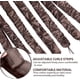 thumbnail image 5 of Diadema Rizador Cacampanao Sin Calor, Varilla Rizador Pulpo Mejorada Fo Largo y Cacampanao Tiro, Rizadores Cacampanao Suaves Sin Calor Cintas Rodillos para la Noche, Tiras para Rizos Desmontables y Aj, 5 of 7