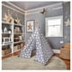 thumbnail image 4 of Carpa Tipi Niños Infantil 160 Cm Estrellas Gris Decoración, 4 of 8